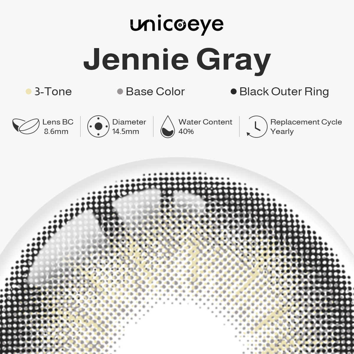 Jennie Gray Yearly Contact Lenses